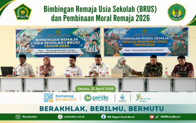 MAN Kutai Barat Laksanakan Kegiatan Bimbingan Remaja Usia Sekolah (BRUS)